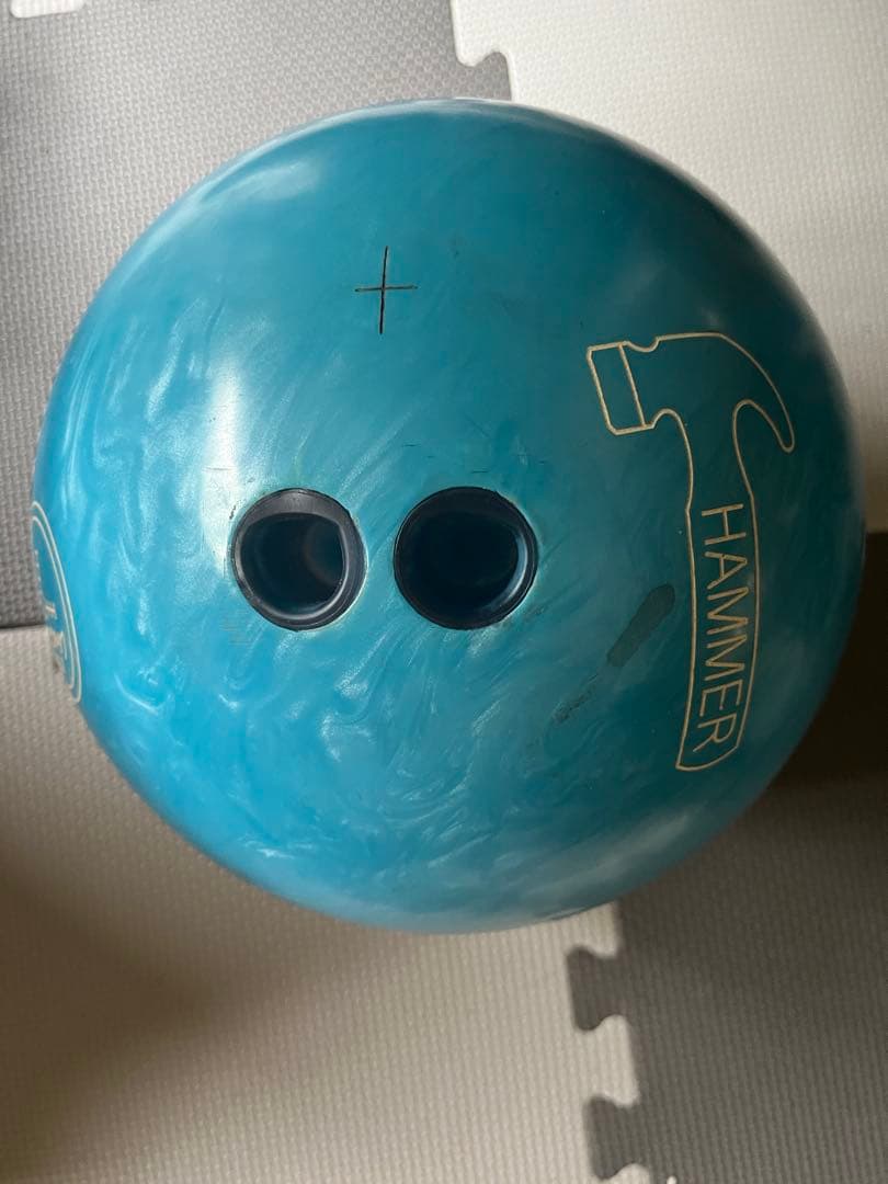 ノットウレタン ブルーハンマー ボウリングボール NOTウレタン！】 ハンマー ニューブルーハンマー - ボウリングボール