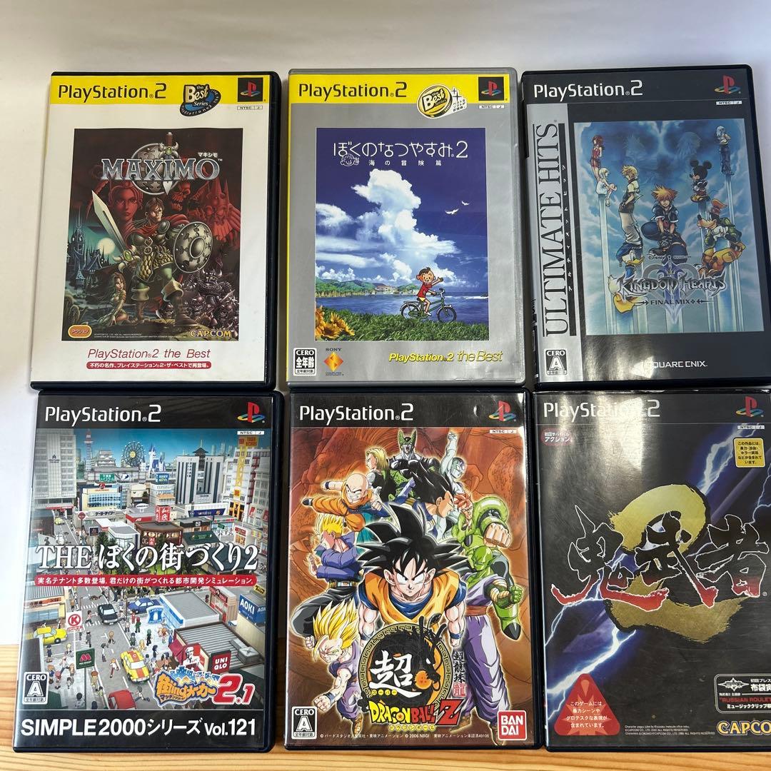 PS2 ゲームソフト セット 6本 - メルカリ