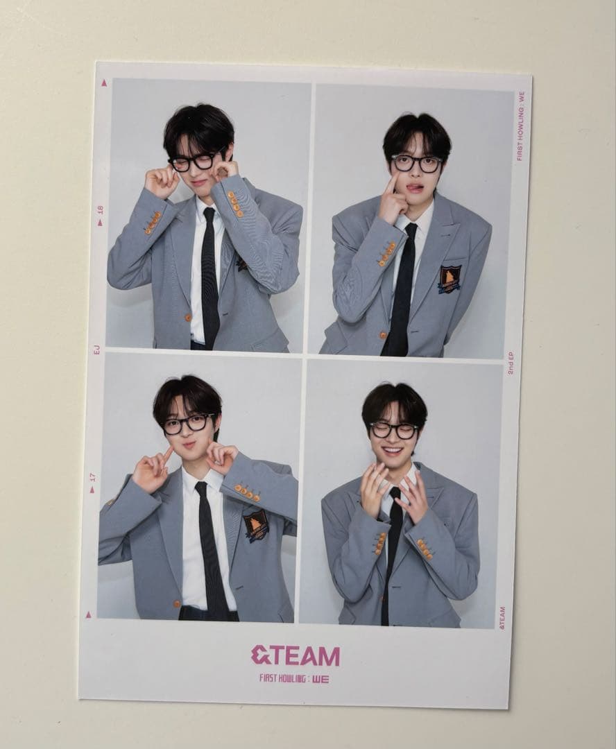 &TEAM EJ ウィジュ 人生4カット フォトカード ラキドロ - メルカリ