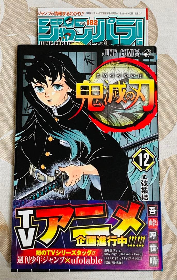 鬼滅の刃 12巻 吾峠呼世晴 帯付き ジャンパラ付き【初版】 - メルカリ