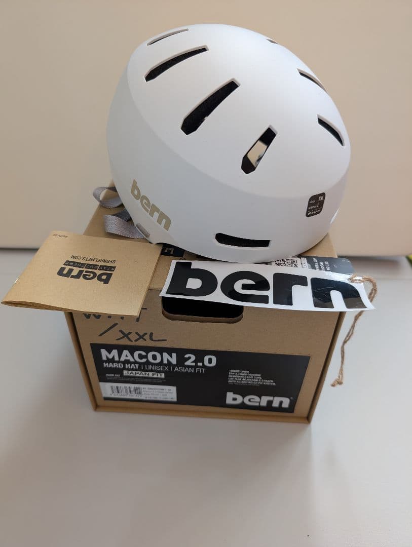 bern Macon 2.0 ヘルメット XXL（JPsize:L） bern MACON 2.0 ヘルメット バーン メーコン2.0 S M L XL XXL XXXL