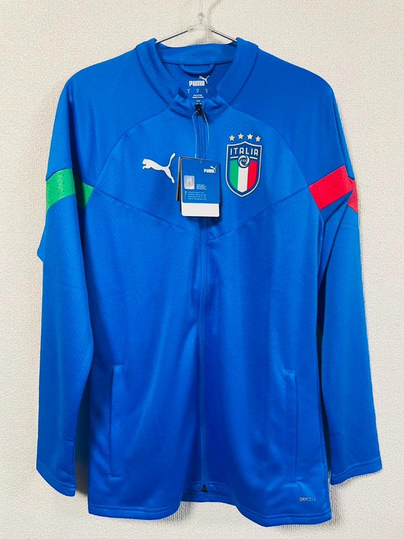 プーマ イタリア代表 ジャケット ジャージ PUMA italy サッカー PUMA イタリア代表 2021 PM ジャケット(ネイビー) 764767 04 代表