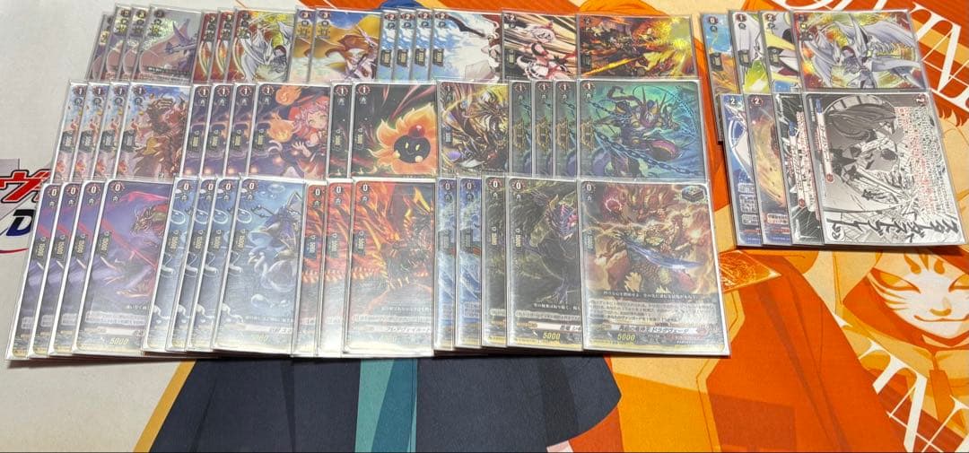 ヴァンガード ヴァージルア デッキ パーツ付き ヴァンガード ヴァージルア デッキ 54枚 - メルカリ