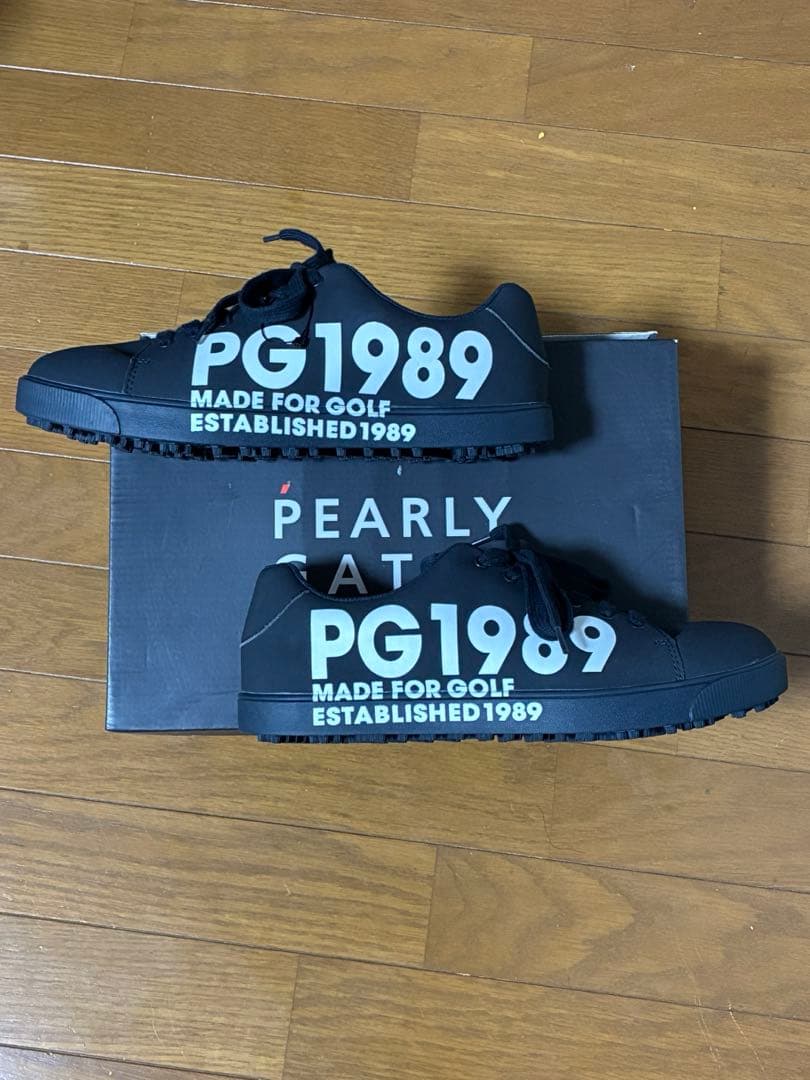 パーリーゲイツ シューズ　26.5㎝ ネイビー 中古・古着通販】NEW BALANCE (ニューバランス) PEARLY GATES