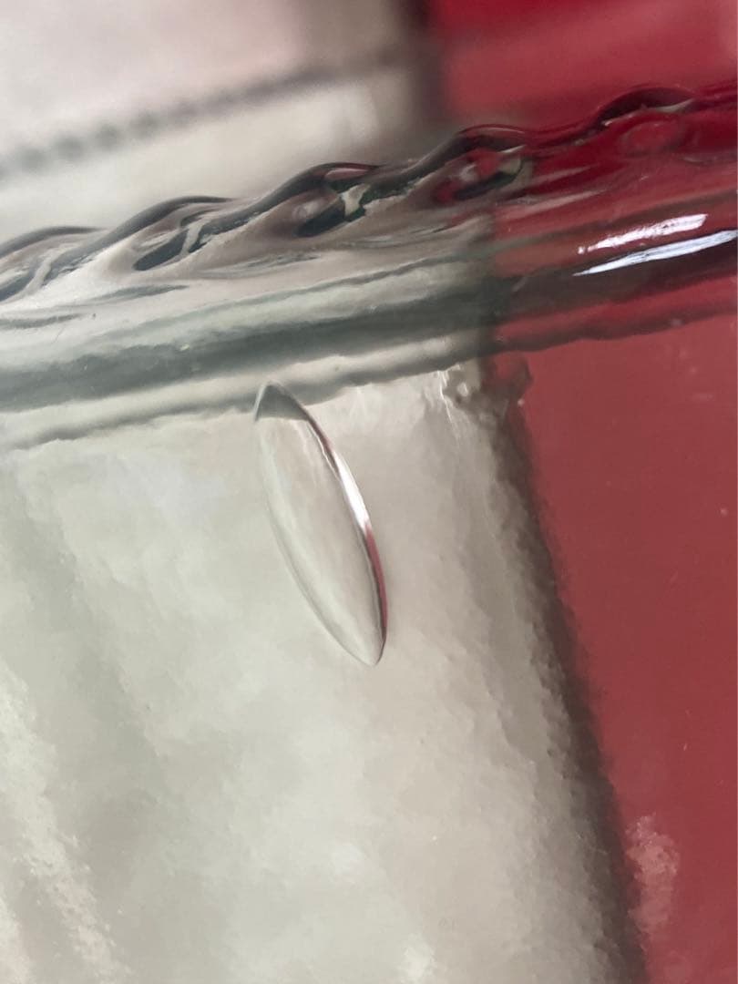 ガラス瓶 花瓶 デミジョン 特大 イタリア製 気泡 バブル 容器