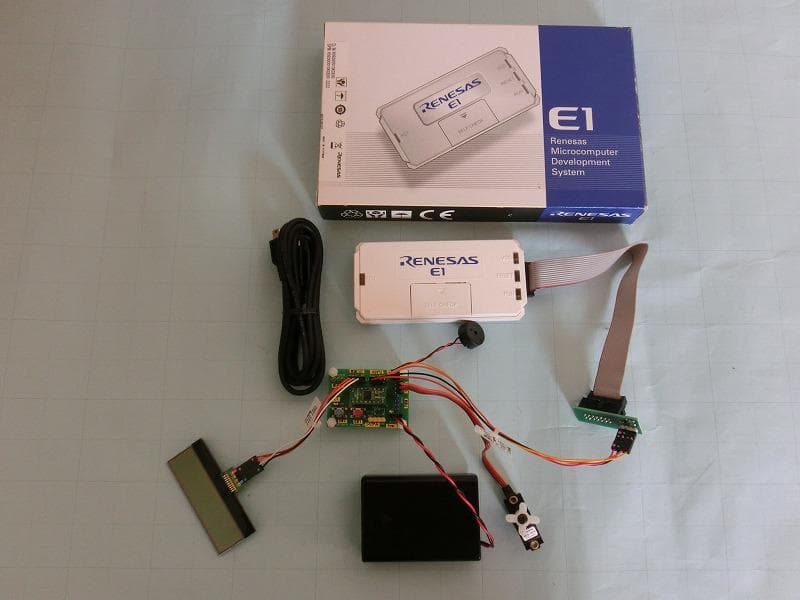 初心者・サポート付 ルネサス Renesas E1エミュレータ 実習用キット