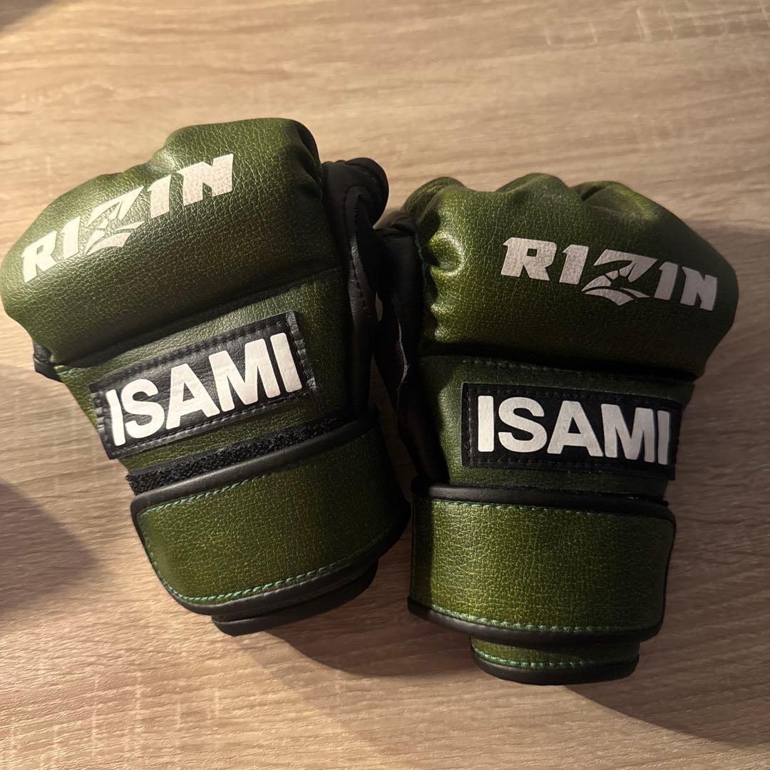 オープンフィンガーグローブ rizin モデル isami - メルカリ