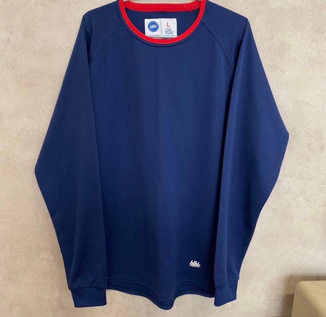 ballaholic COOL LongTee ネイビー　L blhlc Cool Tee (navy/white) – ballaholicオンラインショップ