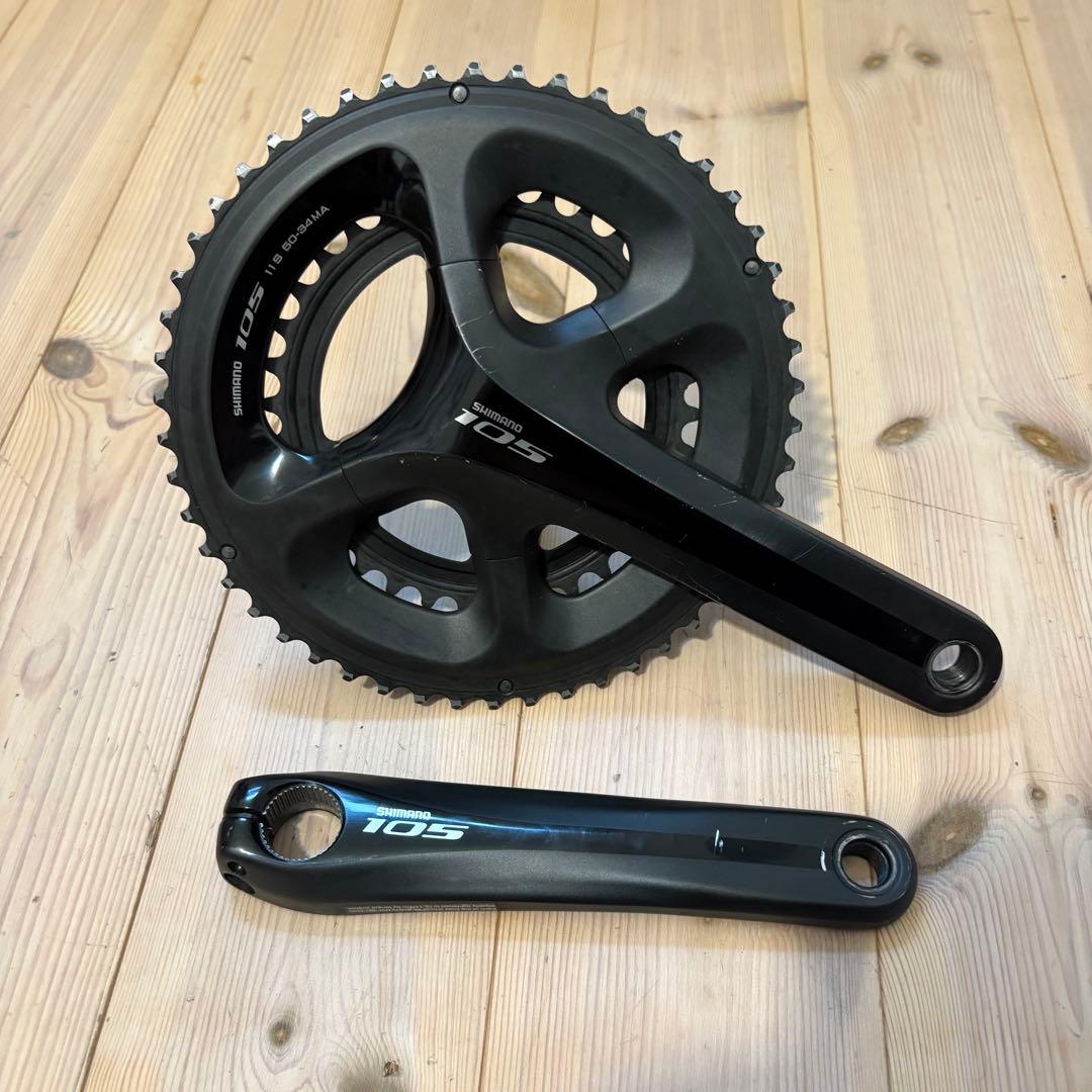 シマノ 105クランク fc-5800 170mm 50-34t - メルカリ