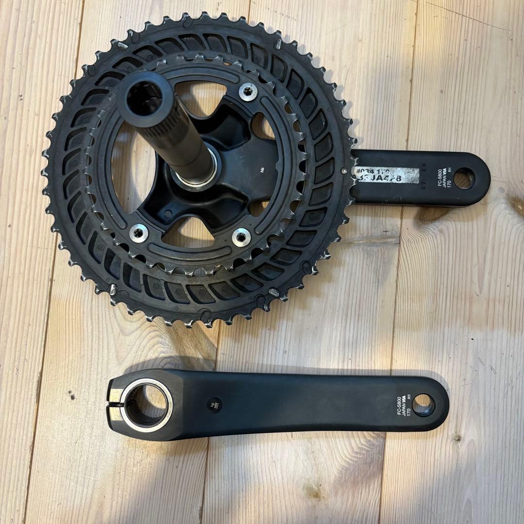シマノ 105クランク fc-5800 170mm 50-34t - メルカリ
