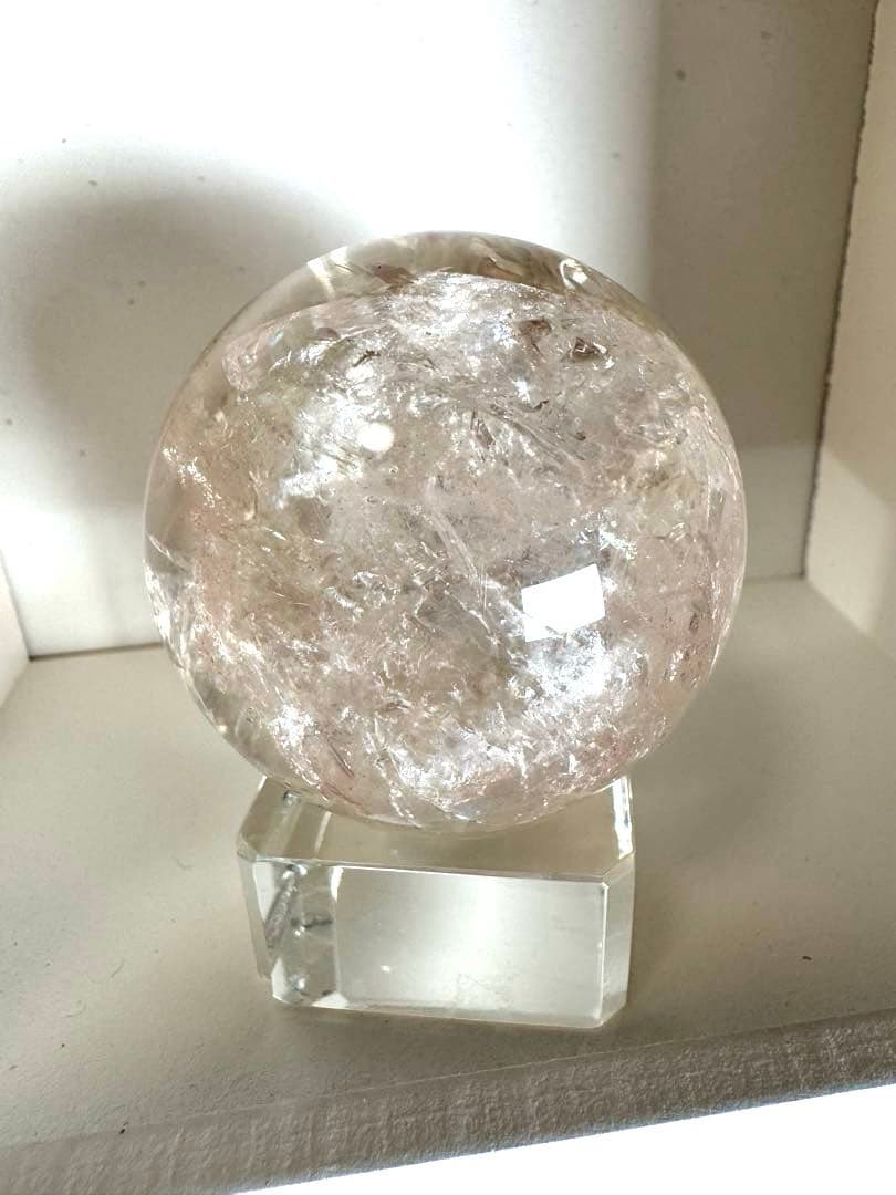 流通名 ピンクアゼツライト スフィア ピンククォーツ ピンクファイヤー