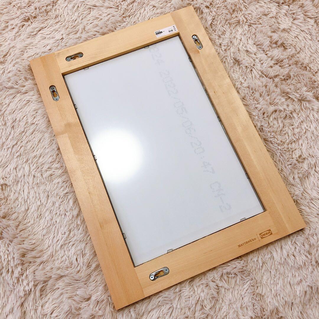 IKEA Marimekko ミラー バストゥア 鏡 BASTUA - メルカリ