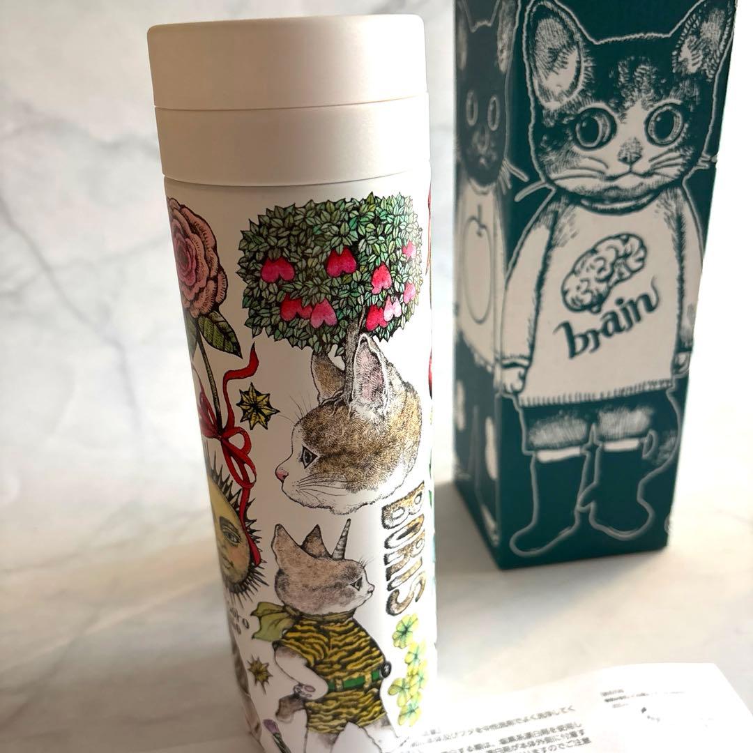 ヒグチユウコ スリムサーモステンレスボトル 500ml BORIS ボリス 新品