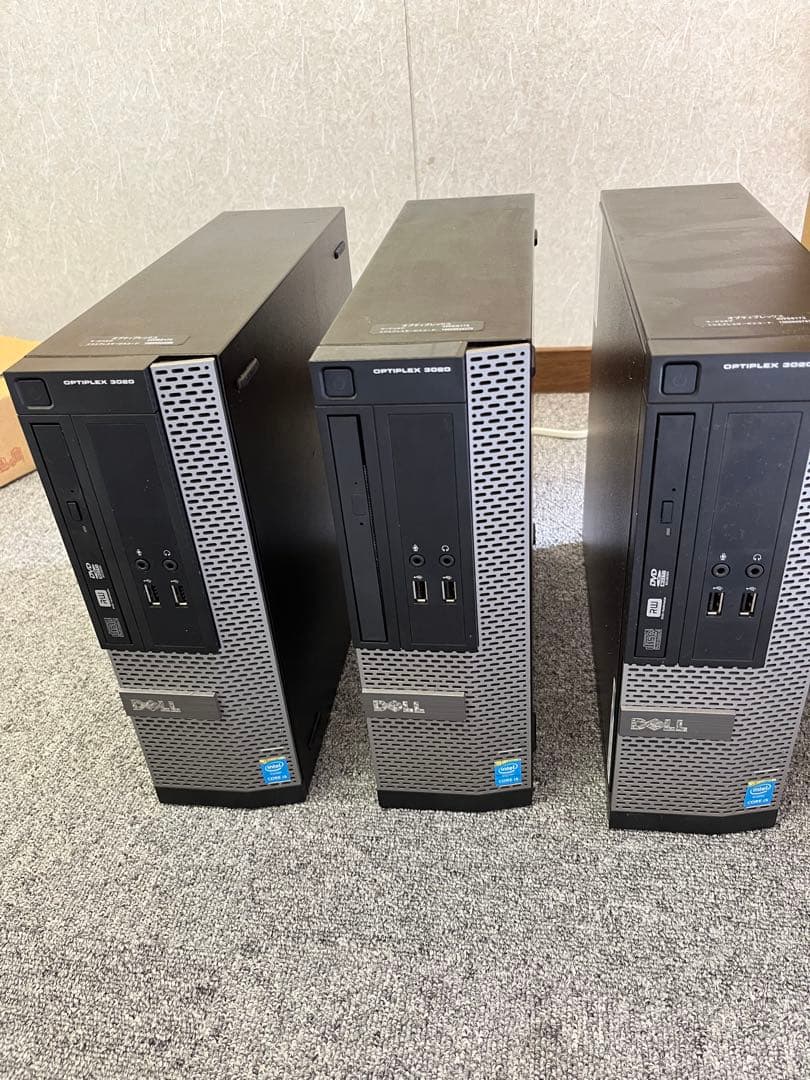 DELL OptiPlex3020 i5第4世代 8GB 3台セット DELL OptiPlex 3020 レビュー！ビジネス向けスモールPC