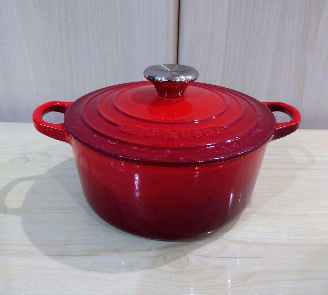 LE CREUSET　ココット　18cm　赤　両手鍋 Le Creuset（ル・クルーゼ） 公式 鍋 IH IH対応 両手鍋
