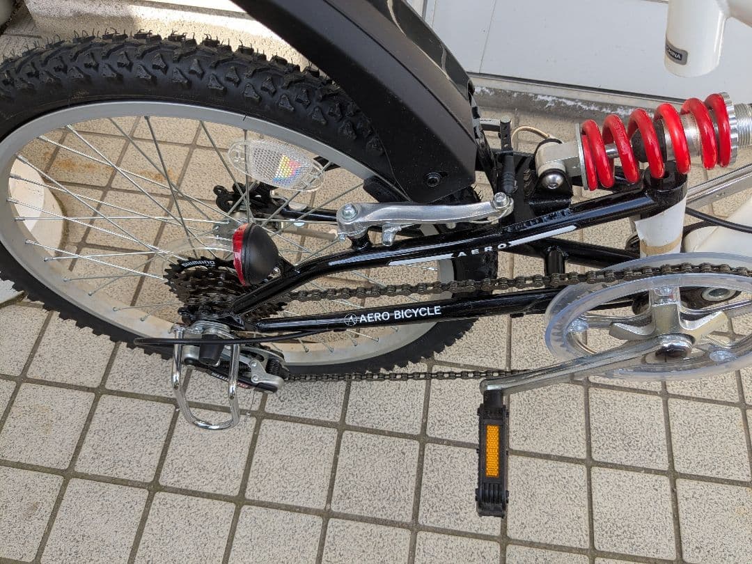 AERO コカコーラ 折りたたみ自転車 20インチ - メルカリ