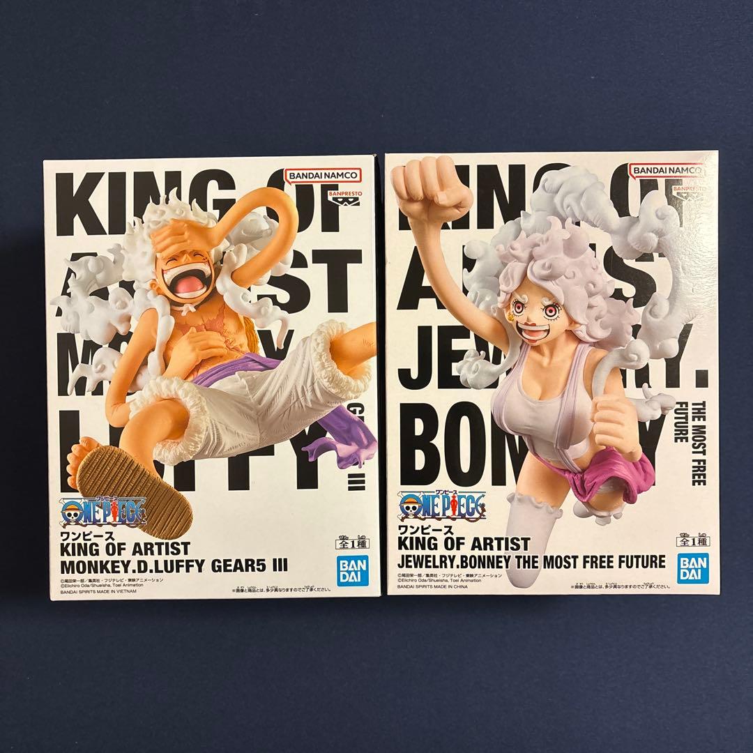 ワンピース KING OF ARTIST フィギュア ニカ ギア5 ボニー - メルカリ