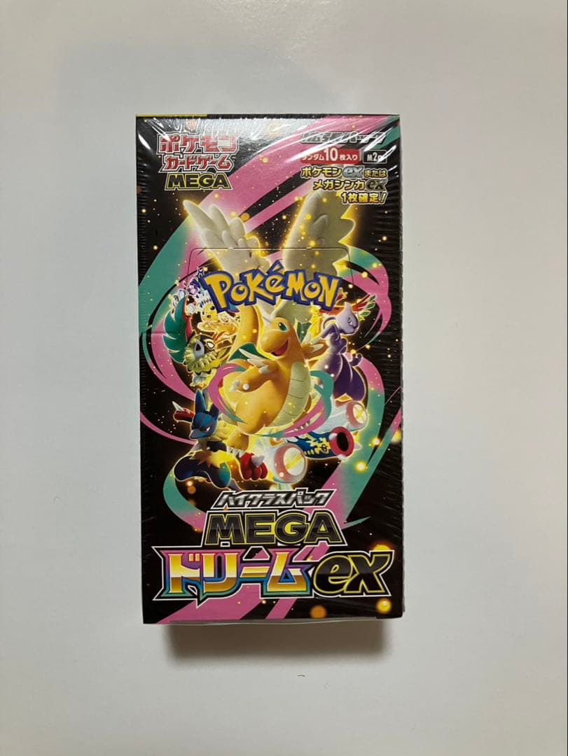 ベ*ル様 ポケモンカードゲームのMEGAドリームEXシュリンク付1BOX ポケモンカードゲーム MEGA ドリームex 1BOX シュリンク付き - メルカリ