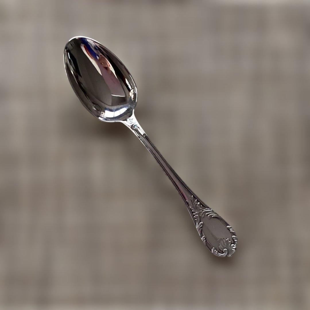 《CHRISTOFLE MARLY》シルバーコーティングティースプーン6本