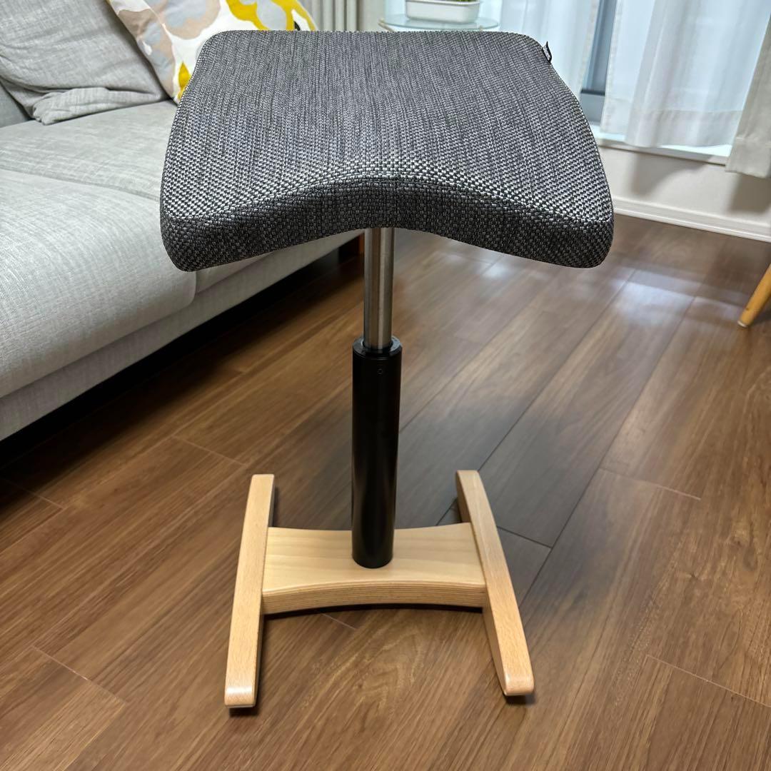 美品バランスシナジー 椅子 デスクチェア　サカモトハウス バランスラボ バランスシナジー チェア ラウンドシート 腰痛対策