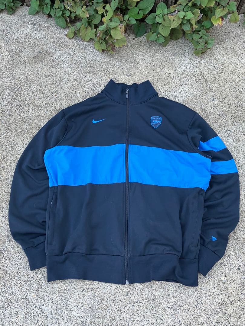 【美品】Nike×アーセナル/トラックジャケット/ジャージ/ナイキ L NIKE track jacket 