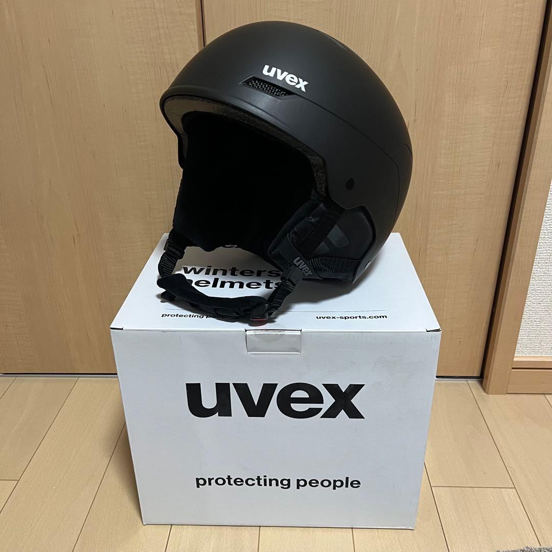 UVEX ヘルメット wanted black mat 58-61cm - メルカリ