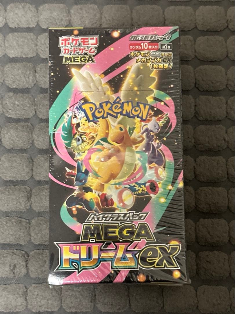 ポケモンカードゲーム MEGAドリームex 1BOX(新品未開封シュリンク付き) MEGAドリームex 新品未開封 シュリンク付き BOX ポケモンカード