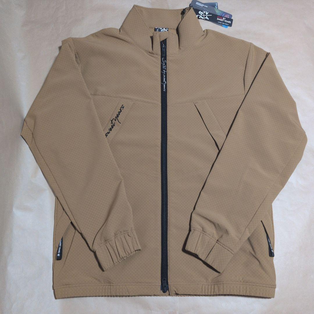 SY32:メンズ:Lサイズ:フルジップ ジャケット:キャメル色