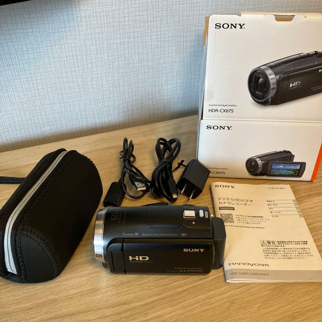 SONY HDR-CX675 ビデオカメラ 本体 Amazon | SONY ビデオカメラHDR-CX675 32GB 光学30倍 ホワイト