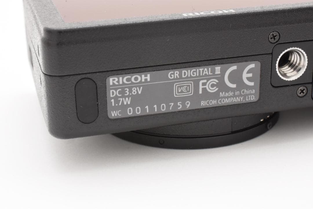 ■ 美品 ■ リコー　RICOH GR DIGITAL III 《S数507回》