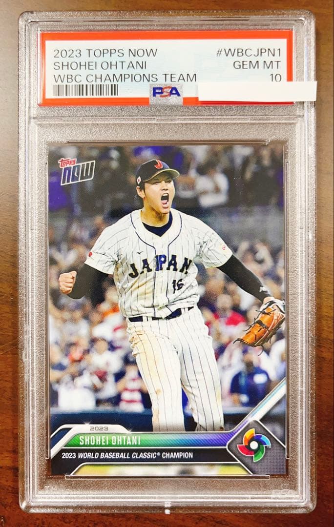 PSA10】大谷翔平WBC Champions Team 2023 - メルカリ