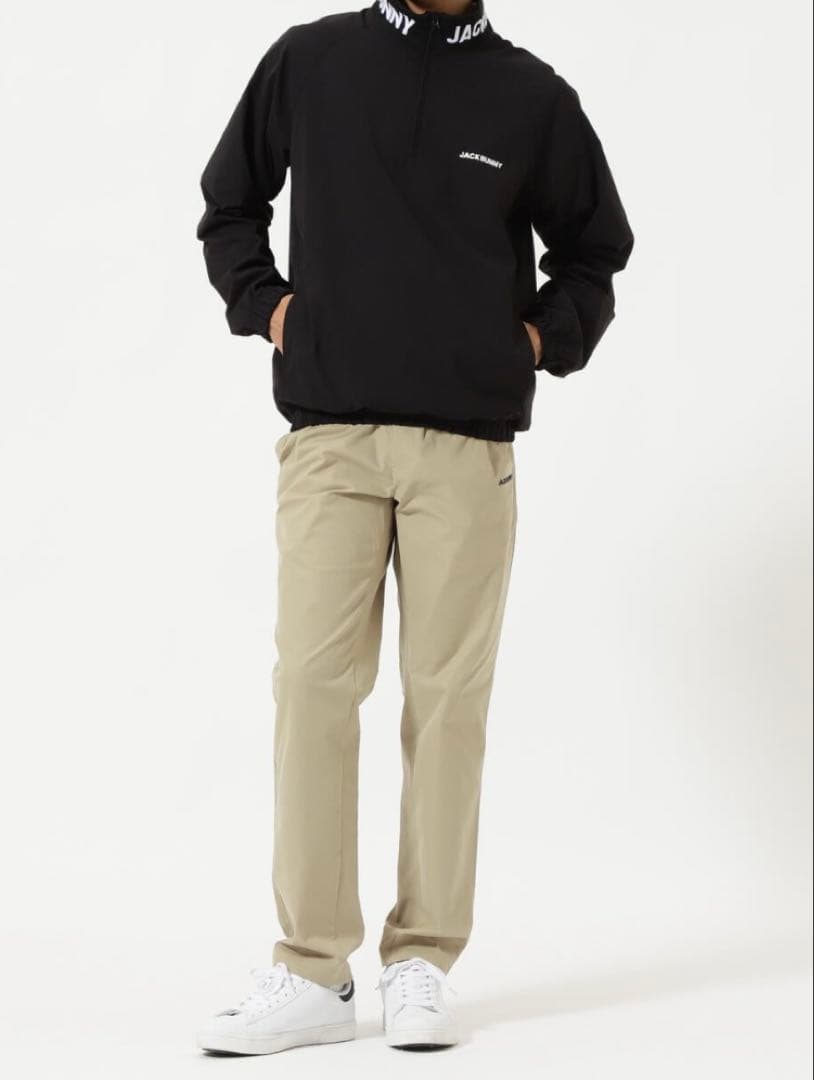 新品 パーリーゲイツ ジャックバニー ポリエステルツイルパンツ(7)3L