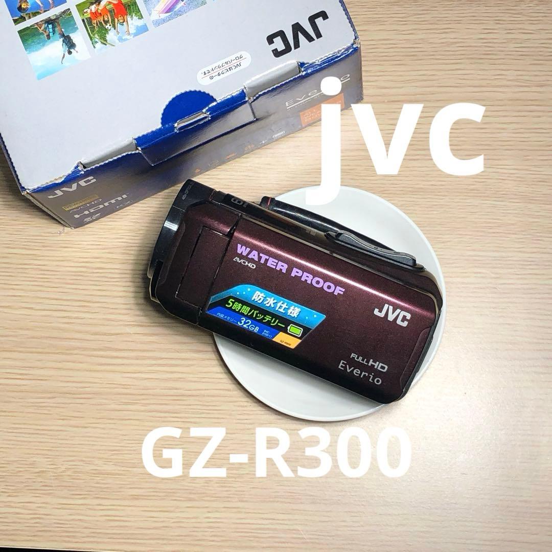 訳あり JVC everio 防水ビデオカメラ GZ-R300 - メルカリ