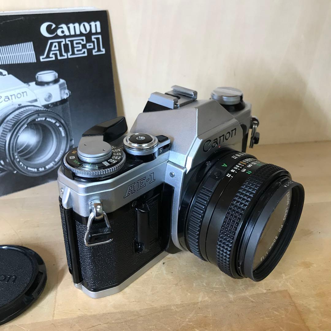 モリ-様専用品 Canon AE-1 +FD 50mm f1.8 完動美品