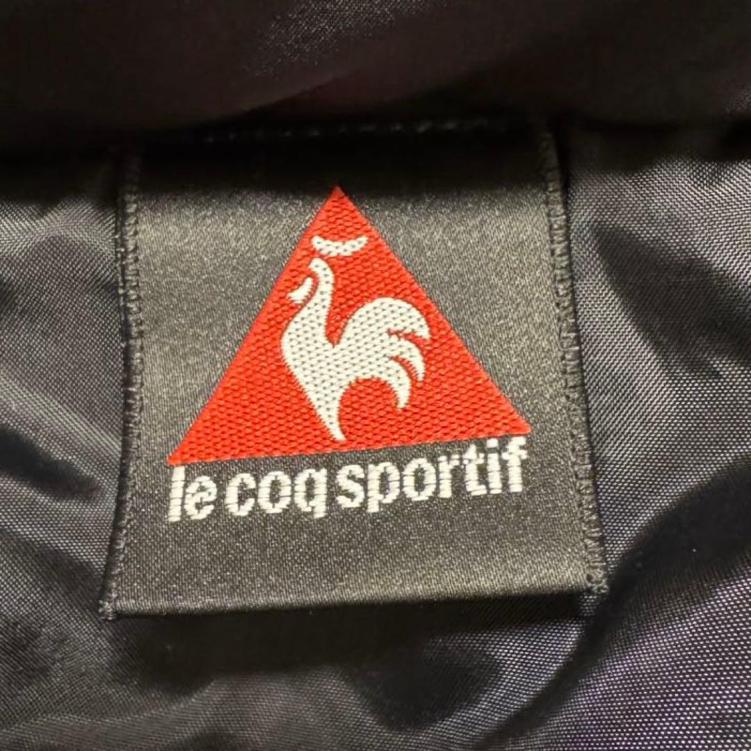 美品 希少 XL ルコックle coq sportifベンチコート黒 肉厚 - メルカリ