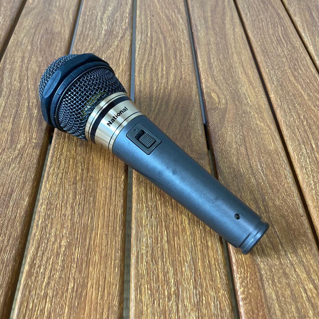 ジャンク品 昭和レトロ ナショナル ダイナミックマイク 本体 RP-VK16