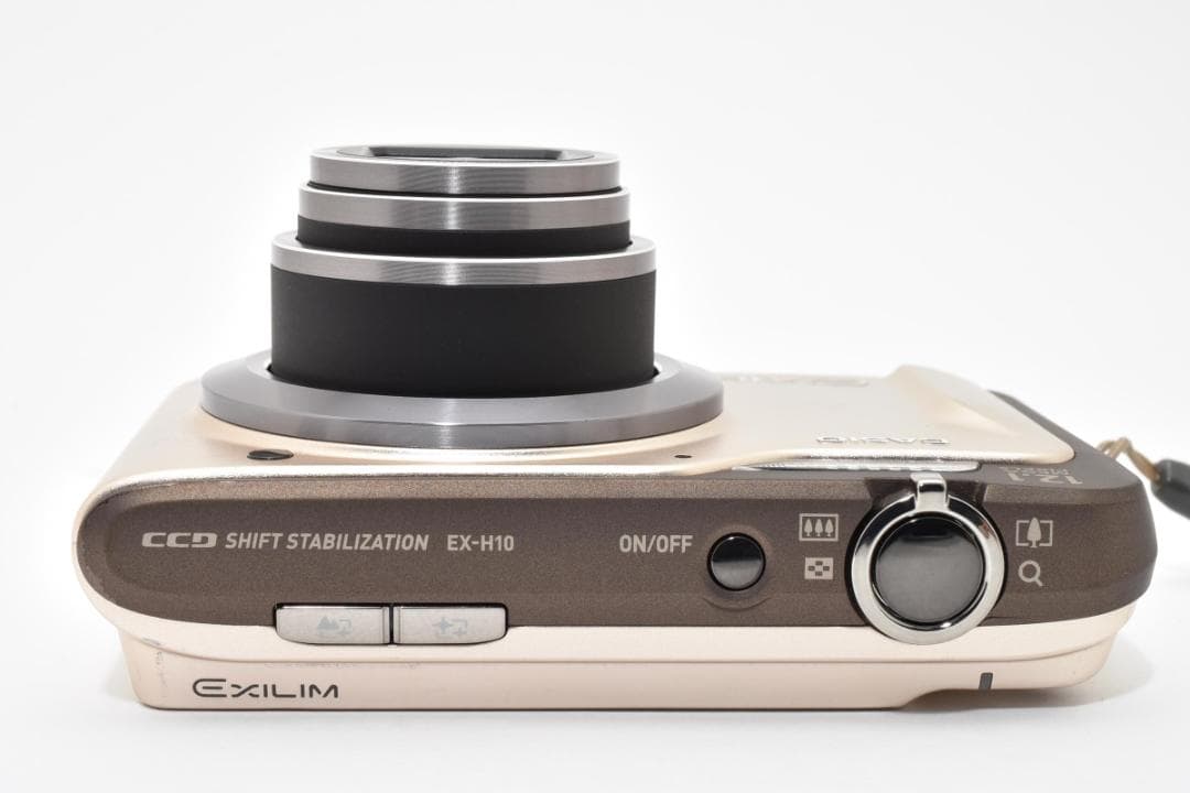 カシオ　CASIO EXILIM EX-H10　ゴールド　《元箱付属》