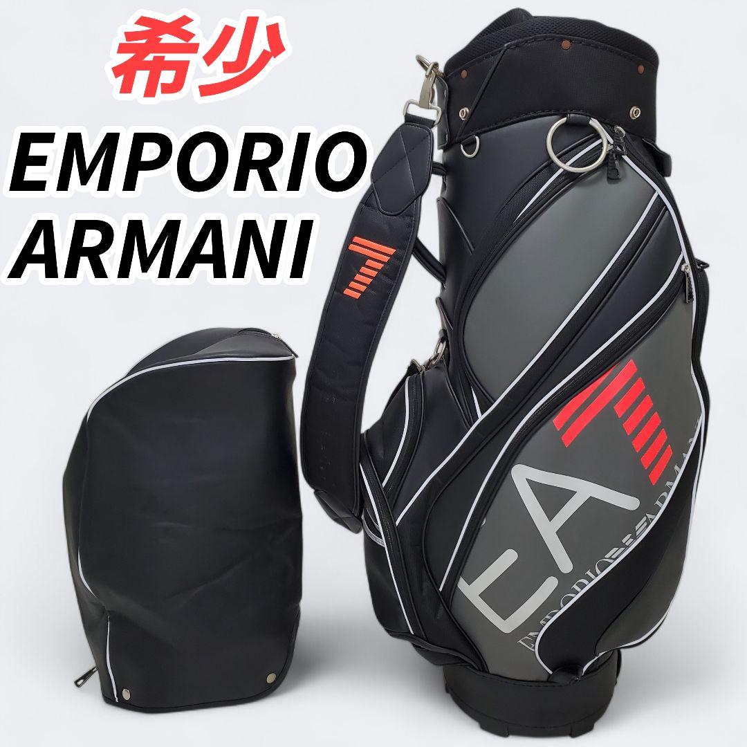 希少 EMPORIO ARMANI EA7 キャディバッグ EMPORIO ARMANI EA7 エンポリオ アルマーニ ゴルフバッグ 275702 7P808