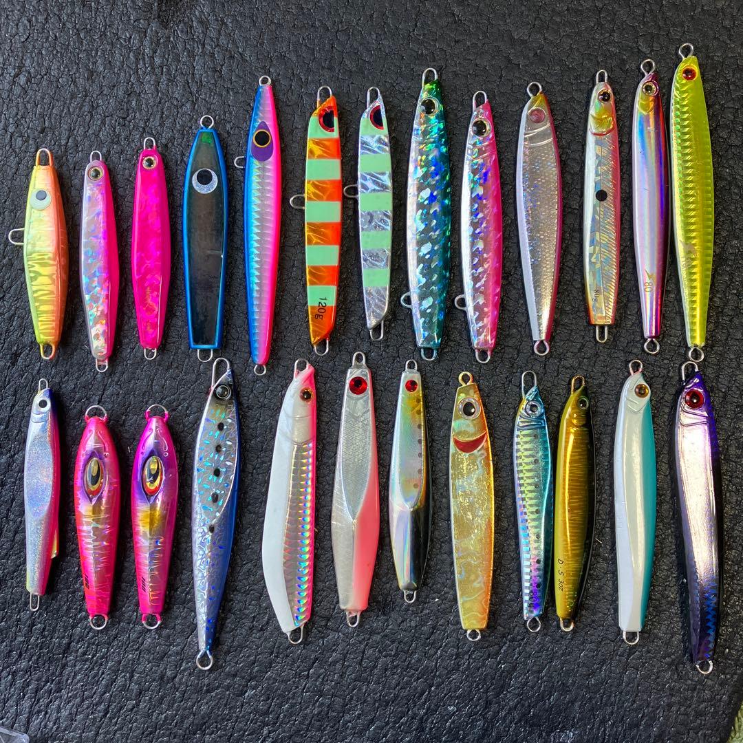 太刀魚ジギング用　メタルジグセット　100g前後 CLUE INC.（クルー） メタルジグ CLUE ベイス (BASE) 太刀魚 タチウオ