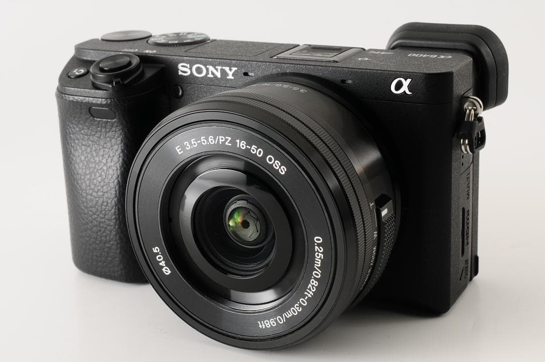 【美品】 SONY α6400 ダブルレンズキット 《ショット数 1650回》
