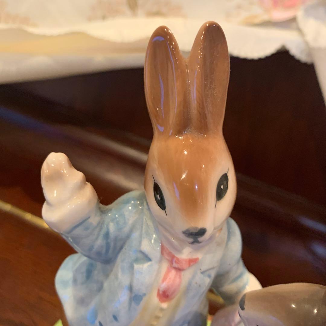 陶器 ピーターラビット オルゴール - メルカリ