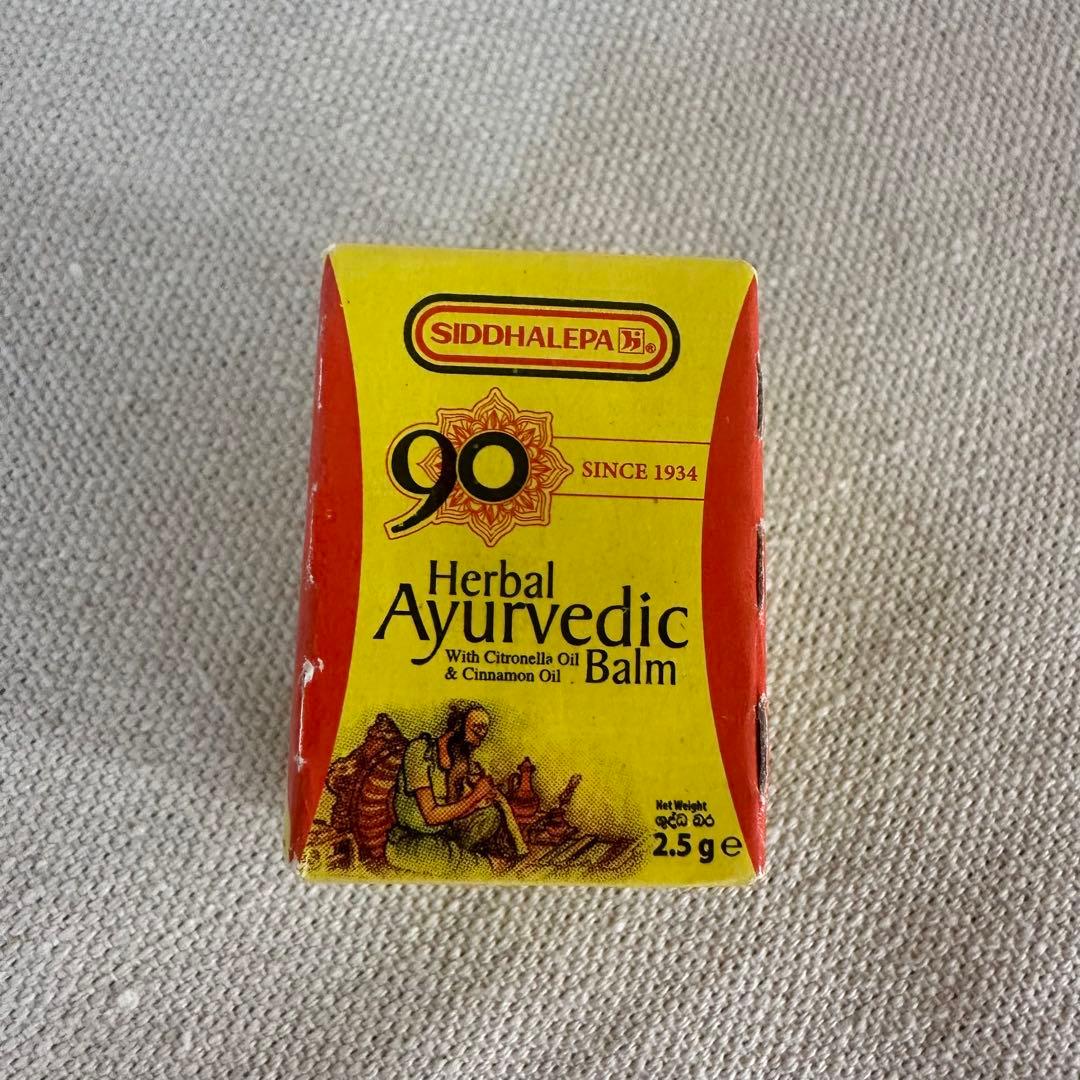 シッダレパ SHIDDALEPA アーユルヴェーダバーム 2.5g - メルカリ