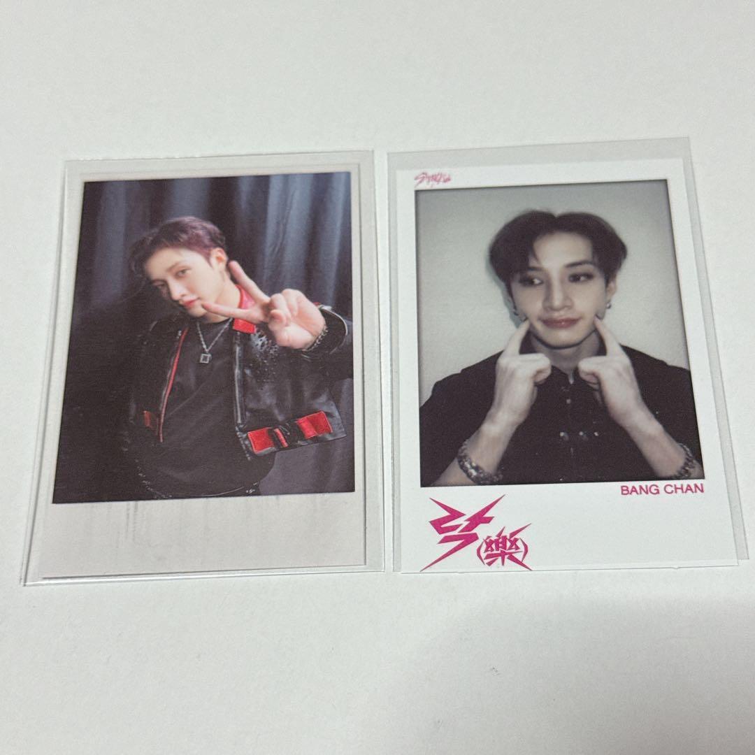 stray kids スキズ バンチャン 樂 ラキドロ ポラロイド - メルカリ