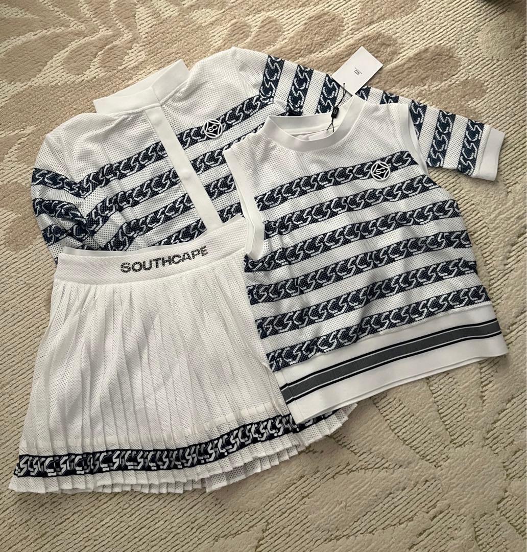 SOUTH CAPE 韓国 ゴルフウェア アンサンブルセット ネイビー