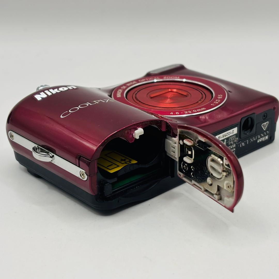 動作確認済み Nikon COOLPIX L30 デジタルカメラ - メルカリ