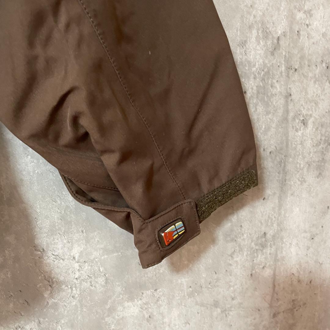 Burtonバートンスキーウェアスノーボードジャケットパーカーフード茶色