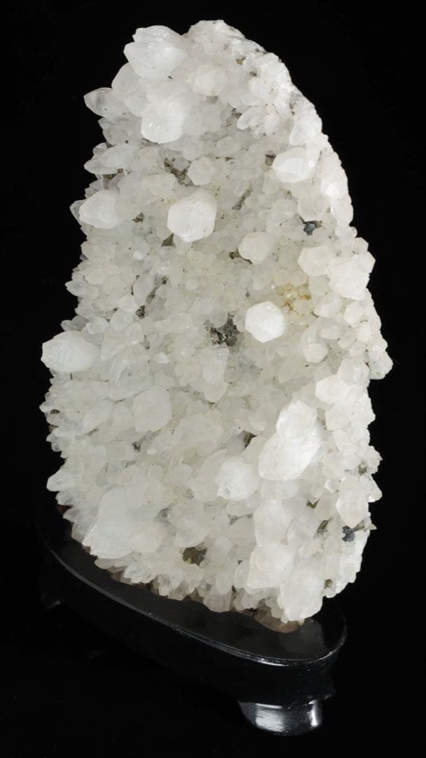 水晶クラスター 黄鉄鉱共生 台座付 2.1kg 天然石 原石 自然石 鉱物標本