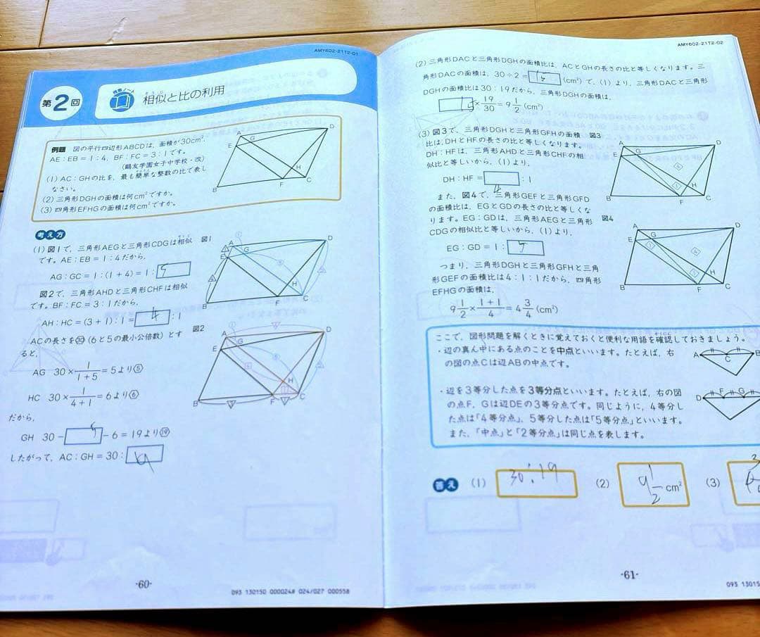 Z会 エブリスタディ 小6 算数 トータル指導 1年分 最難関 6年 中学受験