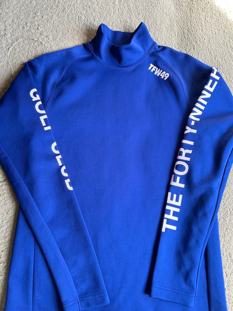 TFW49 モックネットロングスリーブ　BULE Mサイズ 楽天市場】TFW49 SIDE MESH MOCKNECK LONG SLEEVE ロングスリーブ