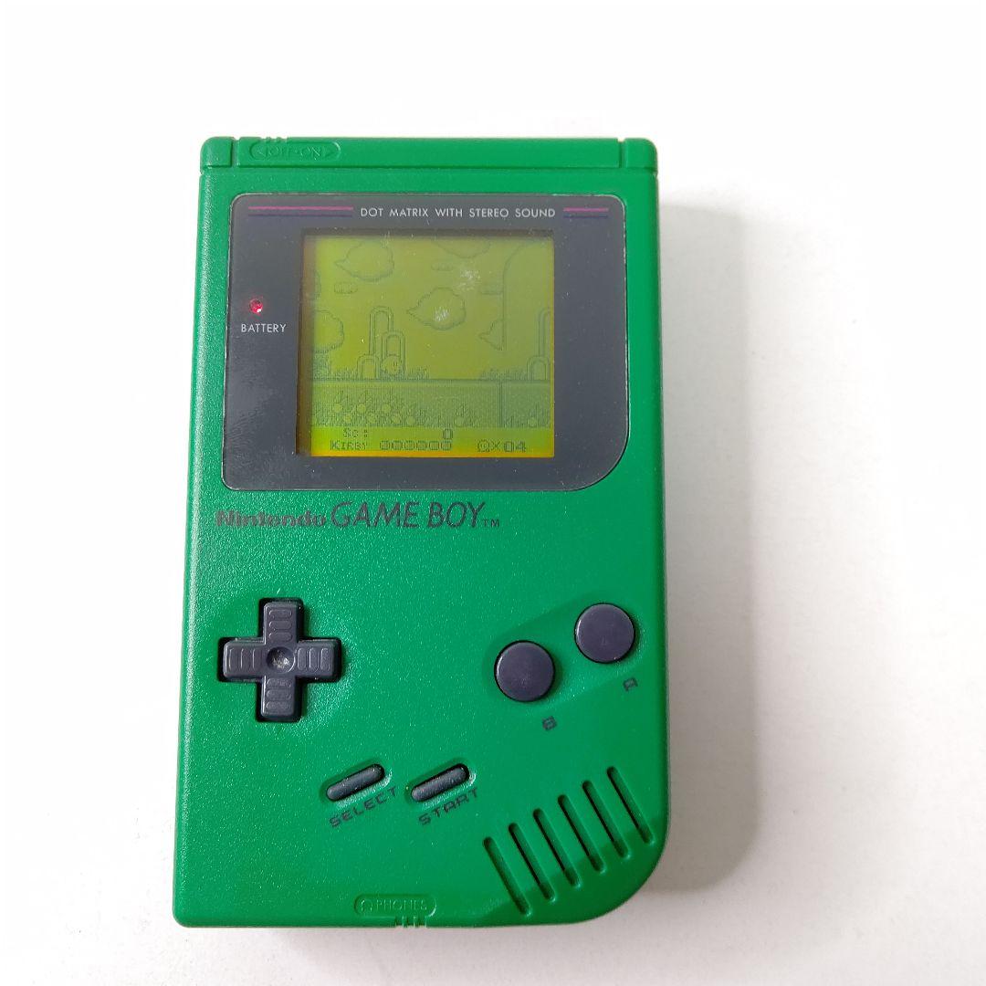 美品 Nintendo ゲームボーイブロス グリーン 任天堂 ゲーム機 初代